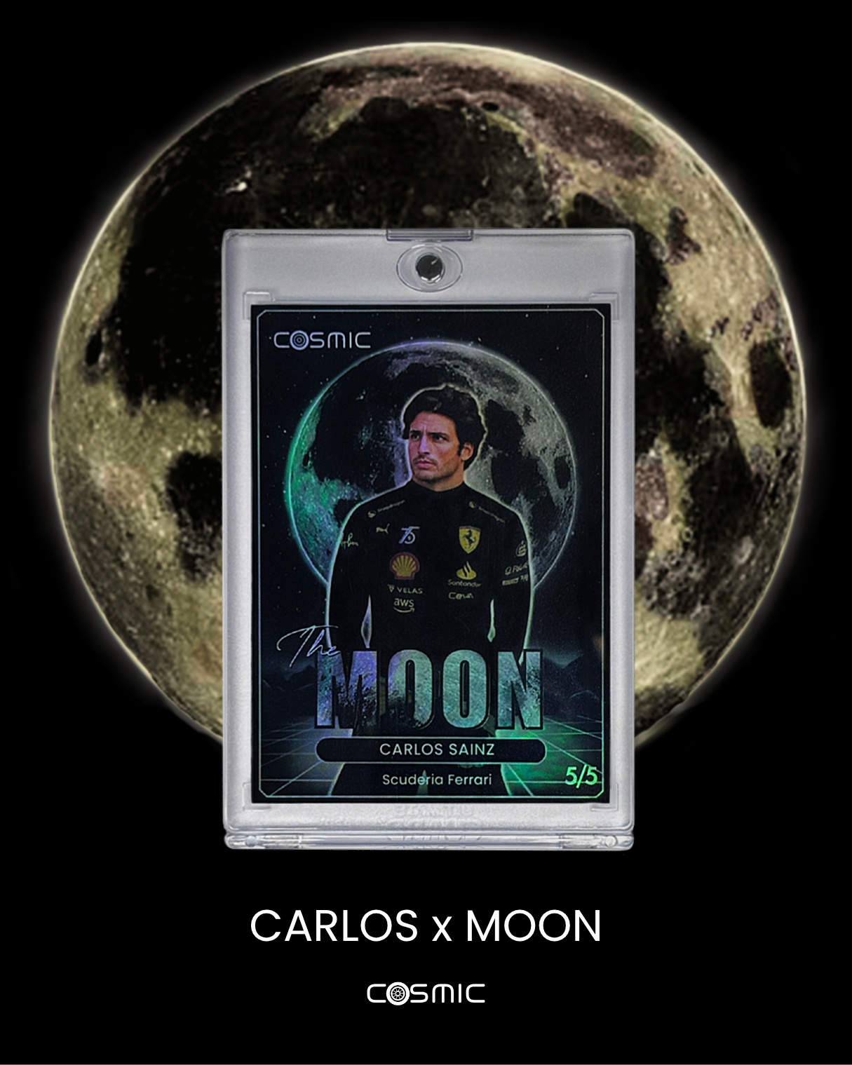 Carlos x Moon • Custom Trading Card
