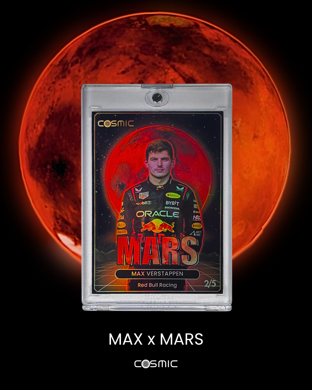 Max x Mars • Custom Trading Card