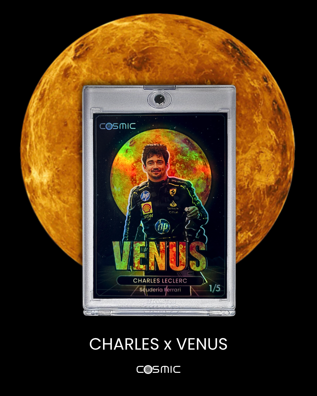 Charles x Venus • Custom Trading Card