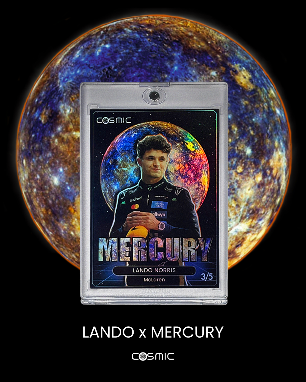 Lando x Mercury • Custom Trading Card